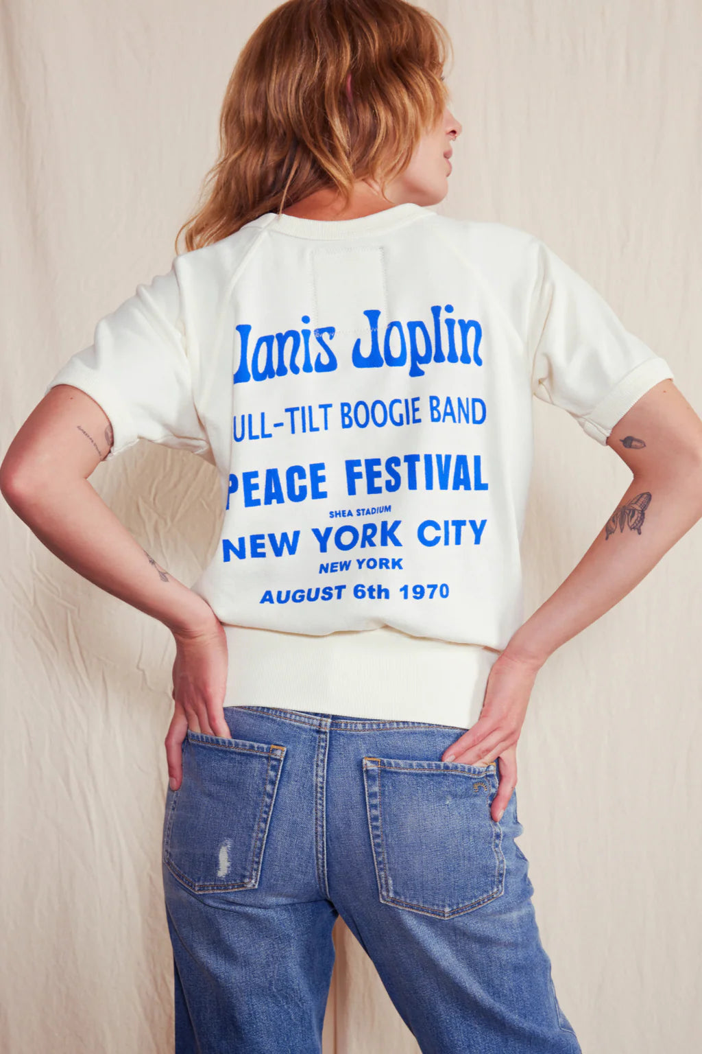 Janis Joplin NYC Raglan