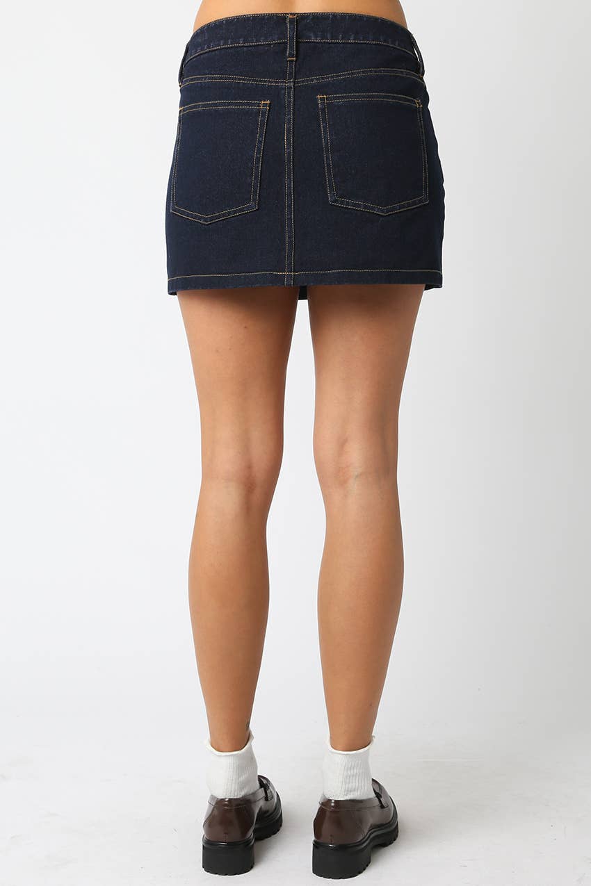 Jamie Denim Skirt