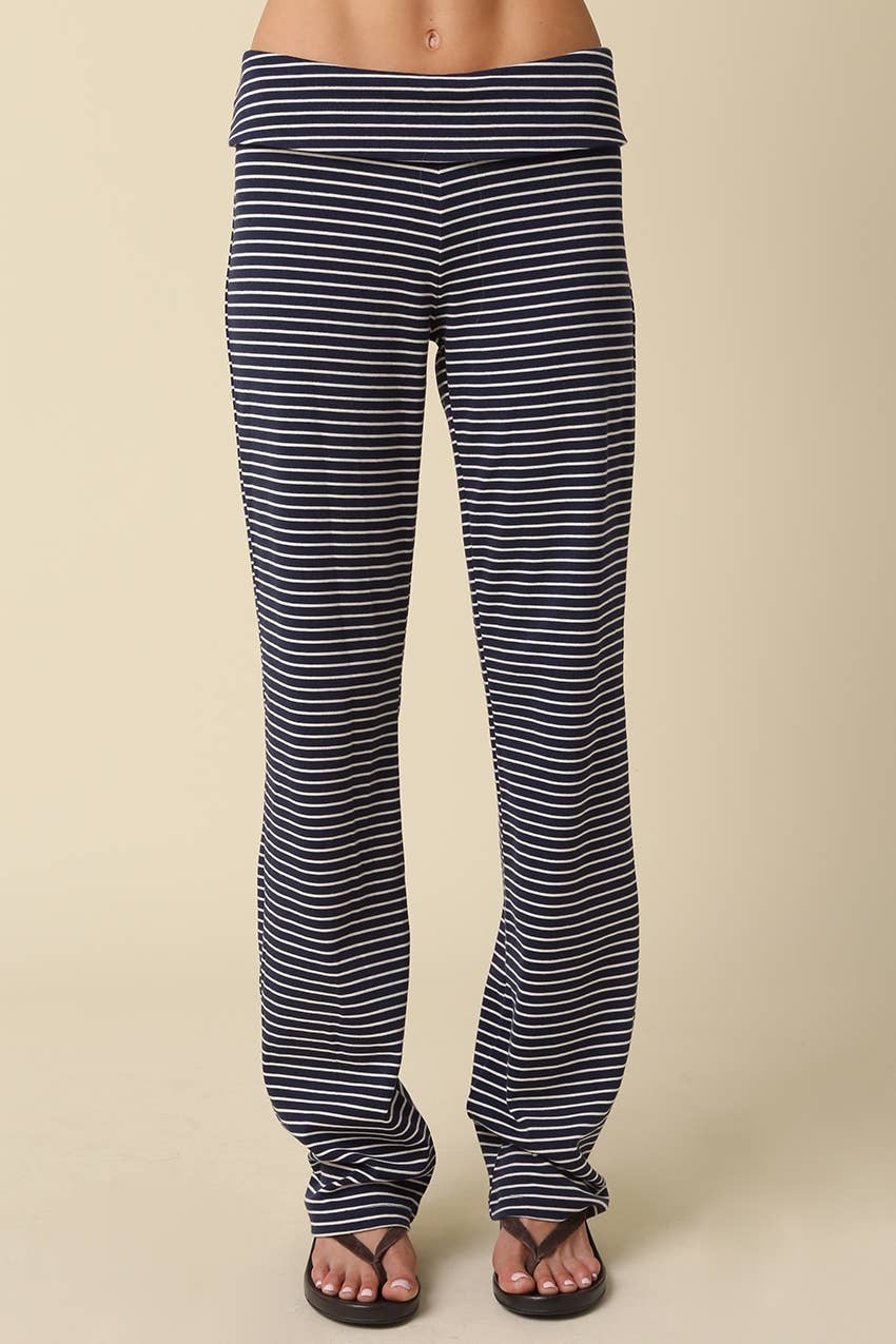 Pepper Stripe Knit Pants Set