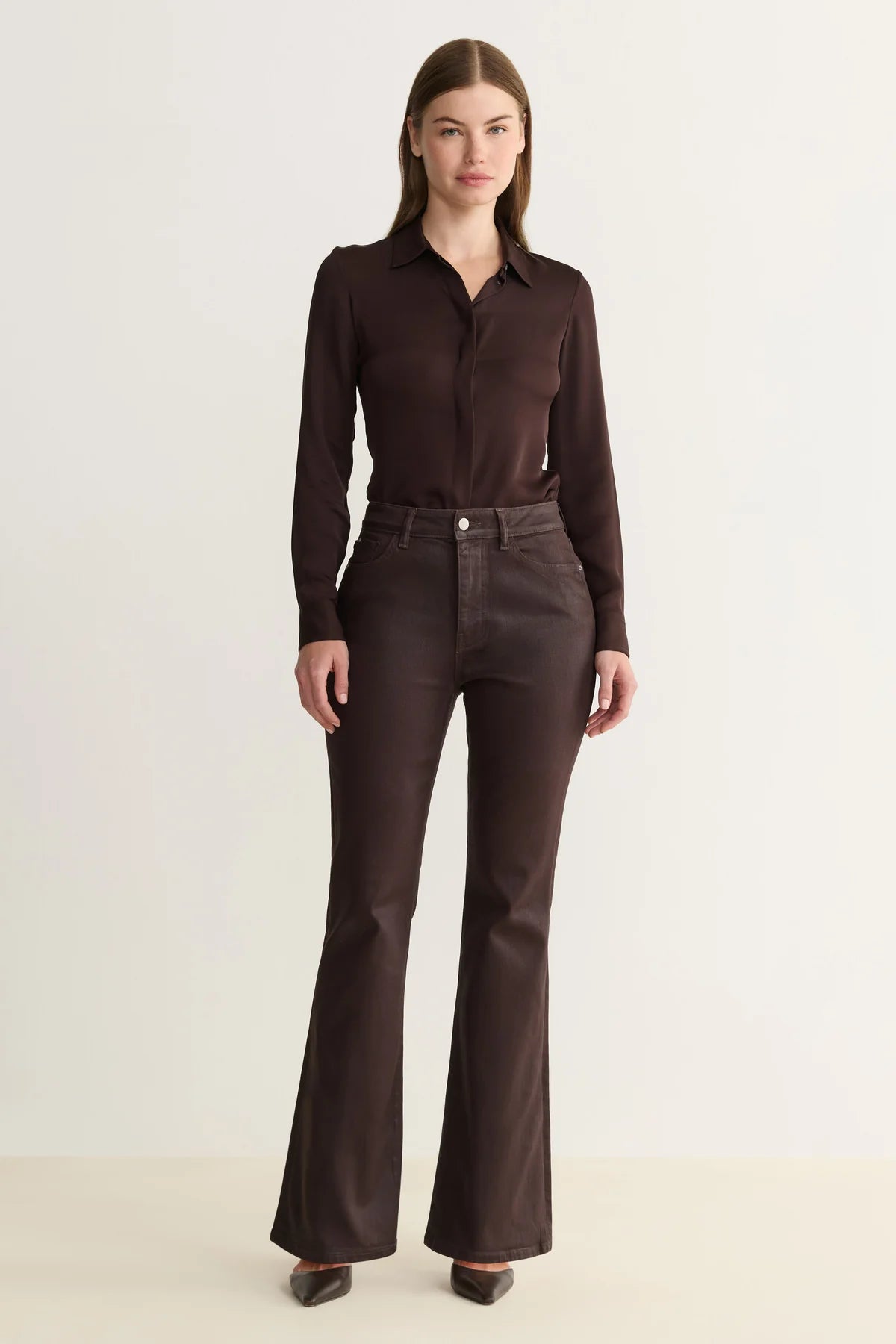 Warp & Weft - NAO Coated Bootcut