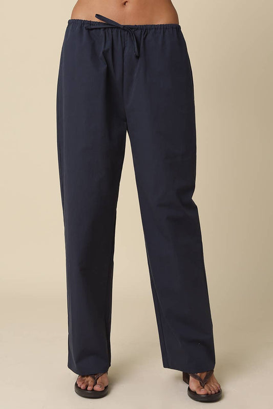 Kathy Cotton Drawstring Pants
