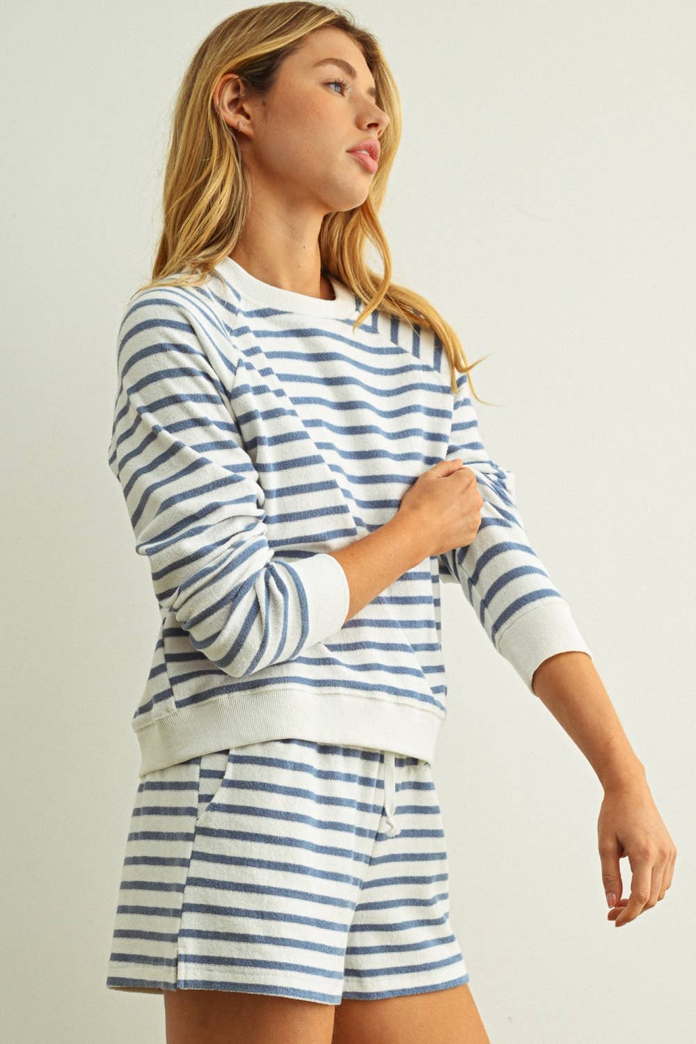 Stella Striped Pullover
