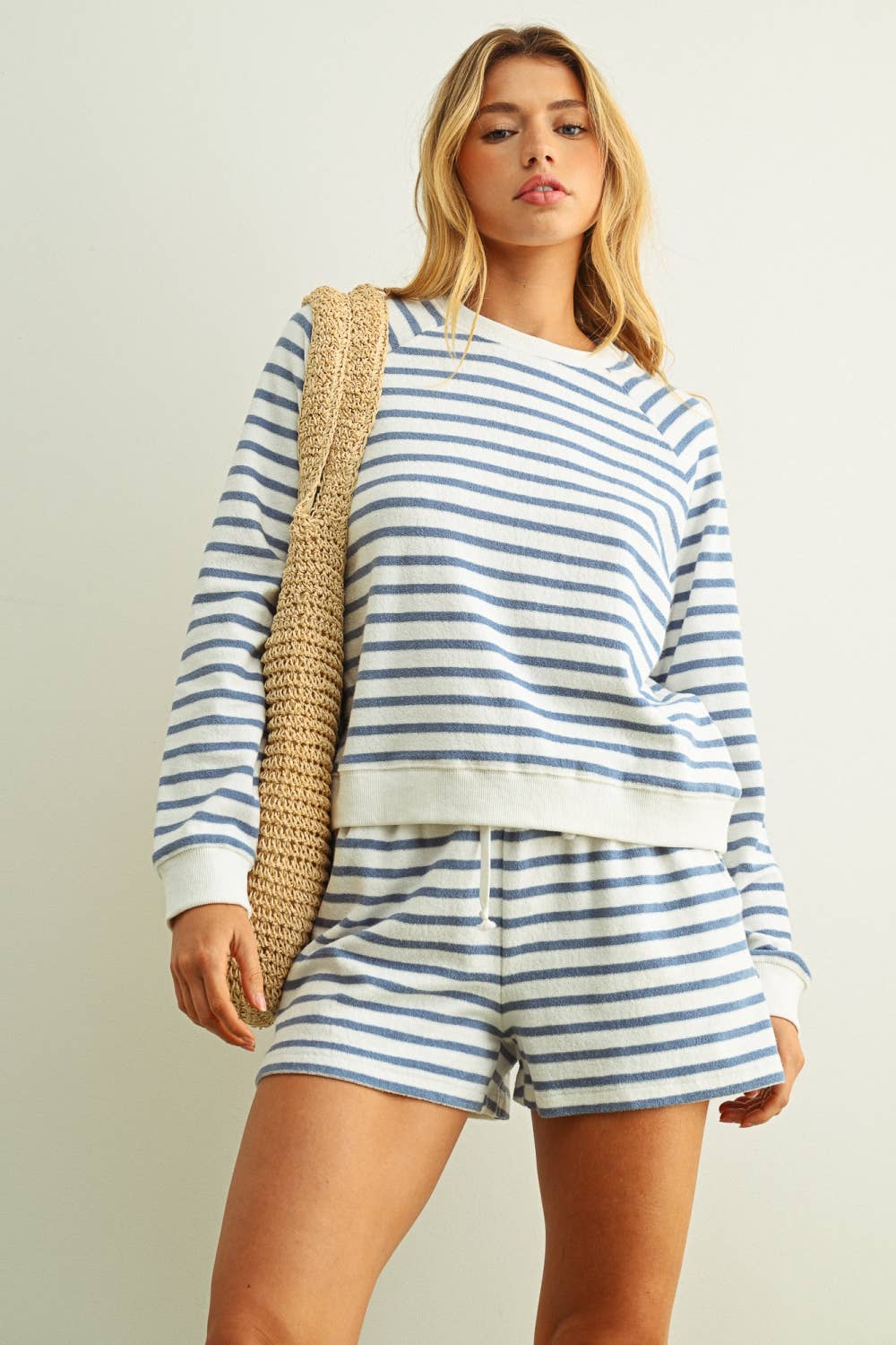 Stella Striped Pullover