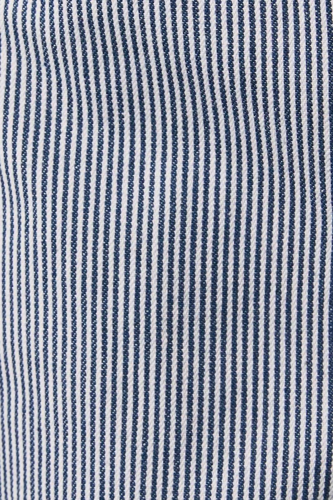 Mid-Rise Pinstripe Shorts
