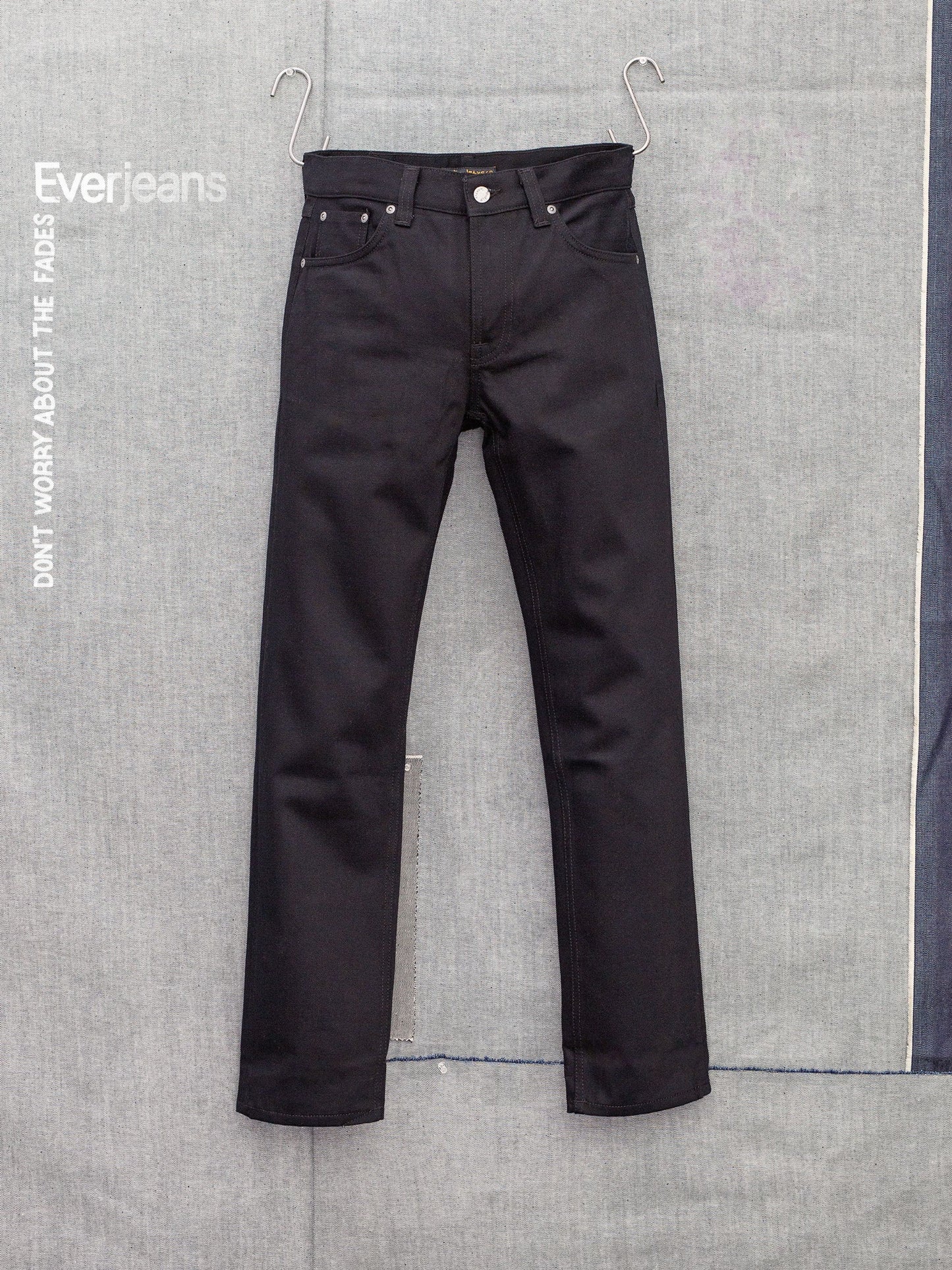 Nudie Jean Co - Gritty Jackson Dry Everblack
