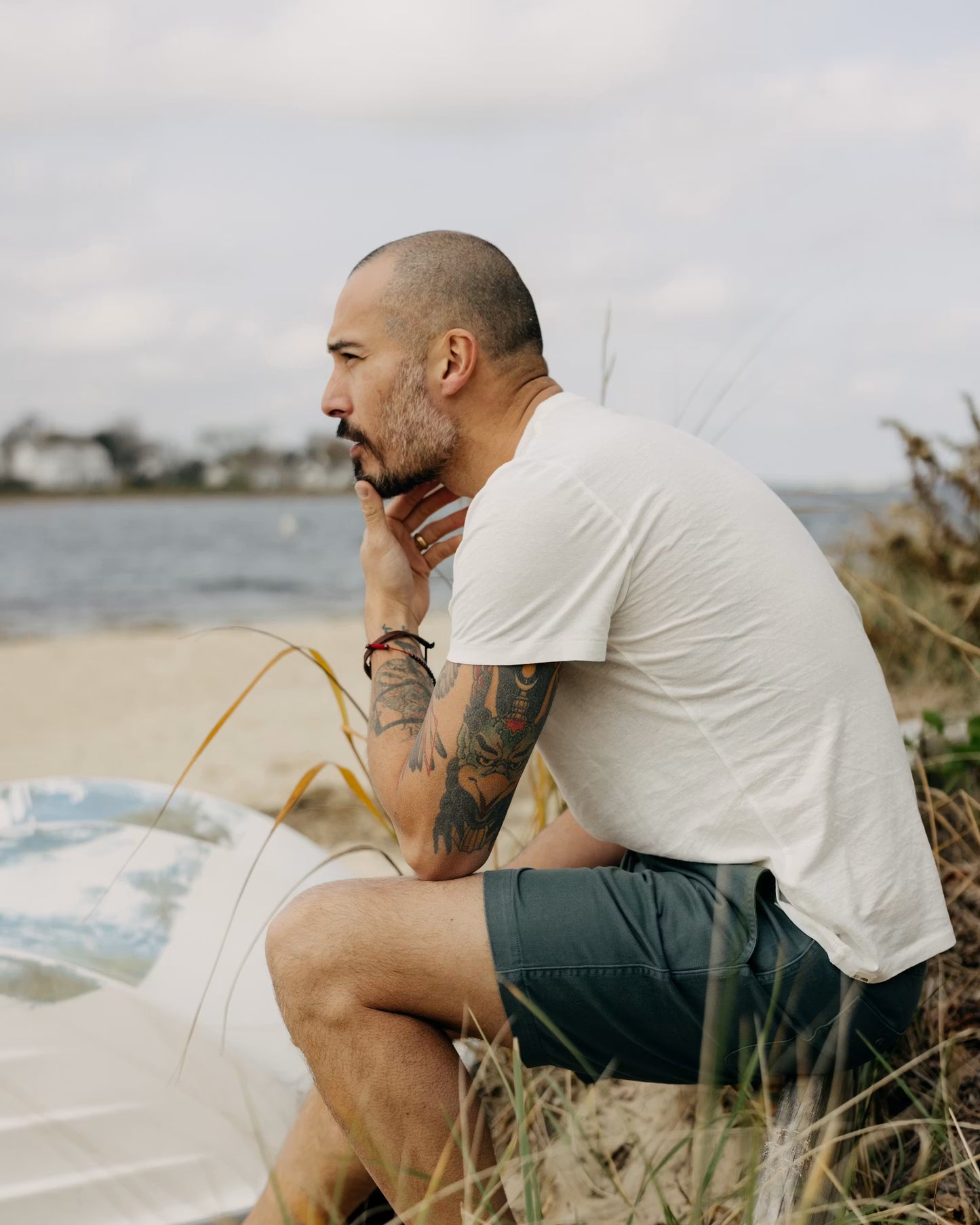 The Apré short - Deep Sea Twill