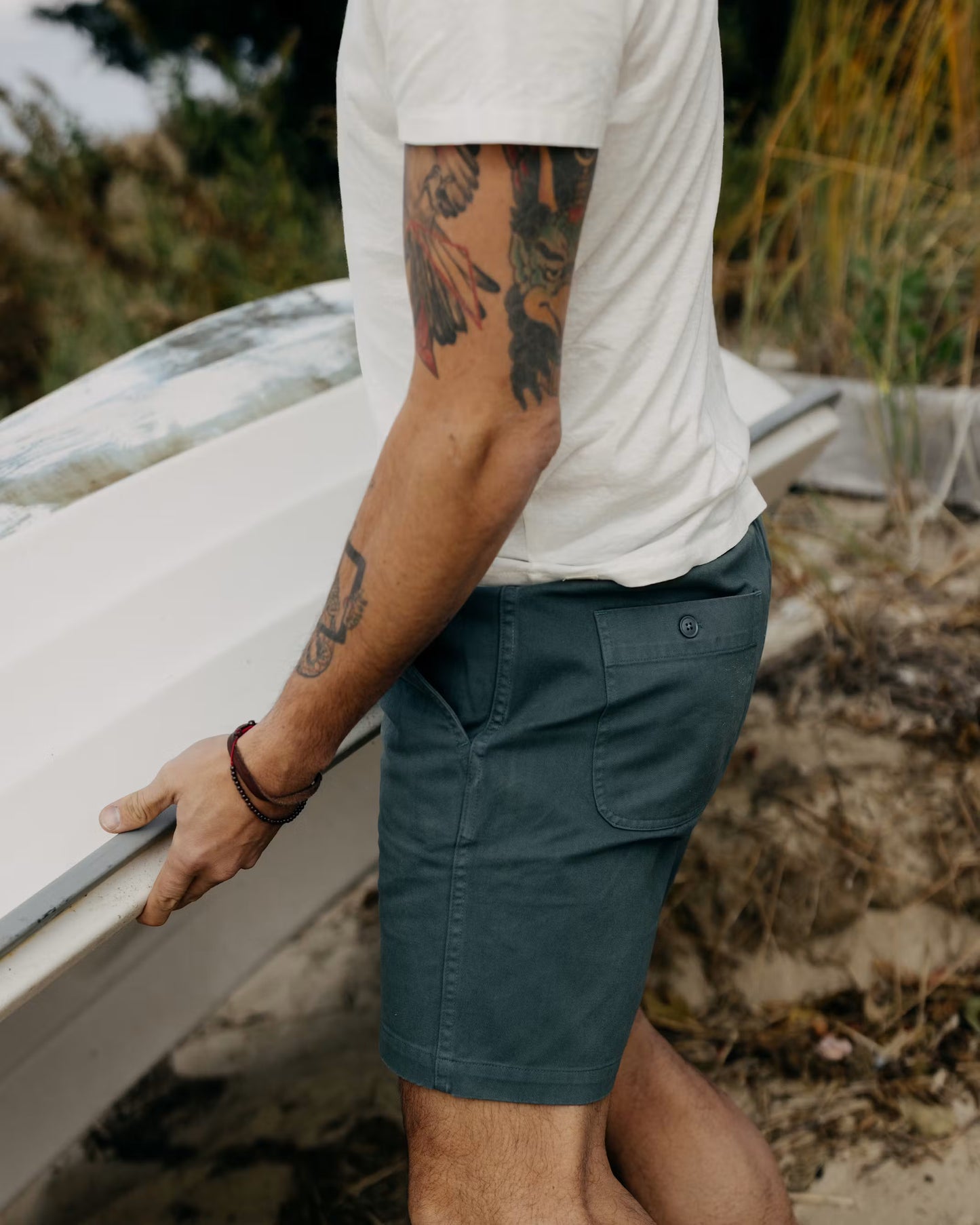 The Apré short - Deep Sea Twill