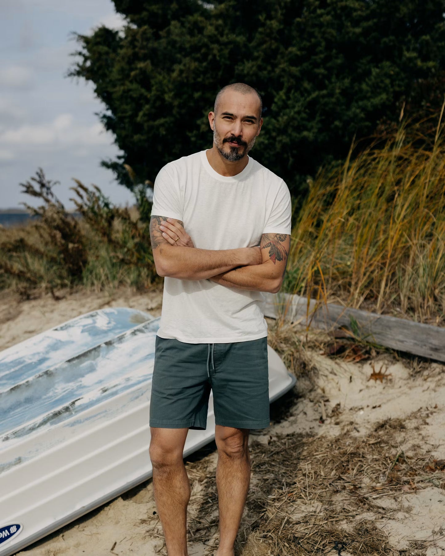 The Apré short - Deep Sea Twill