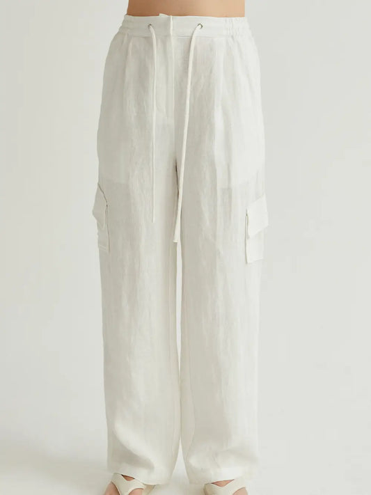 Jules Linen Cargo Pants
