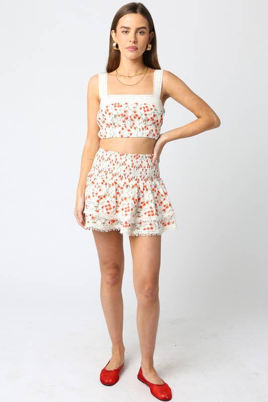 Marissa Floral Top