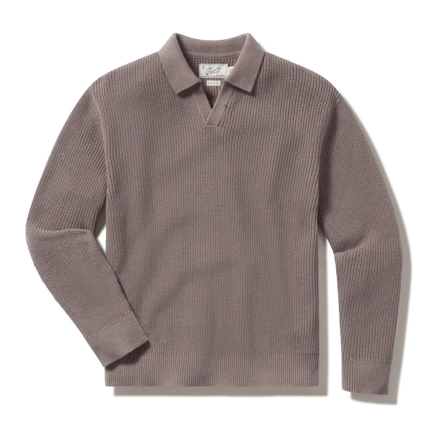 Grayers - Shaker Stitch Cotton Polo