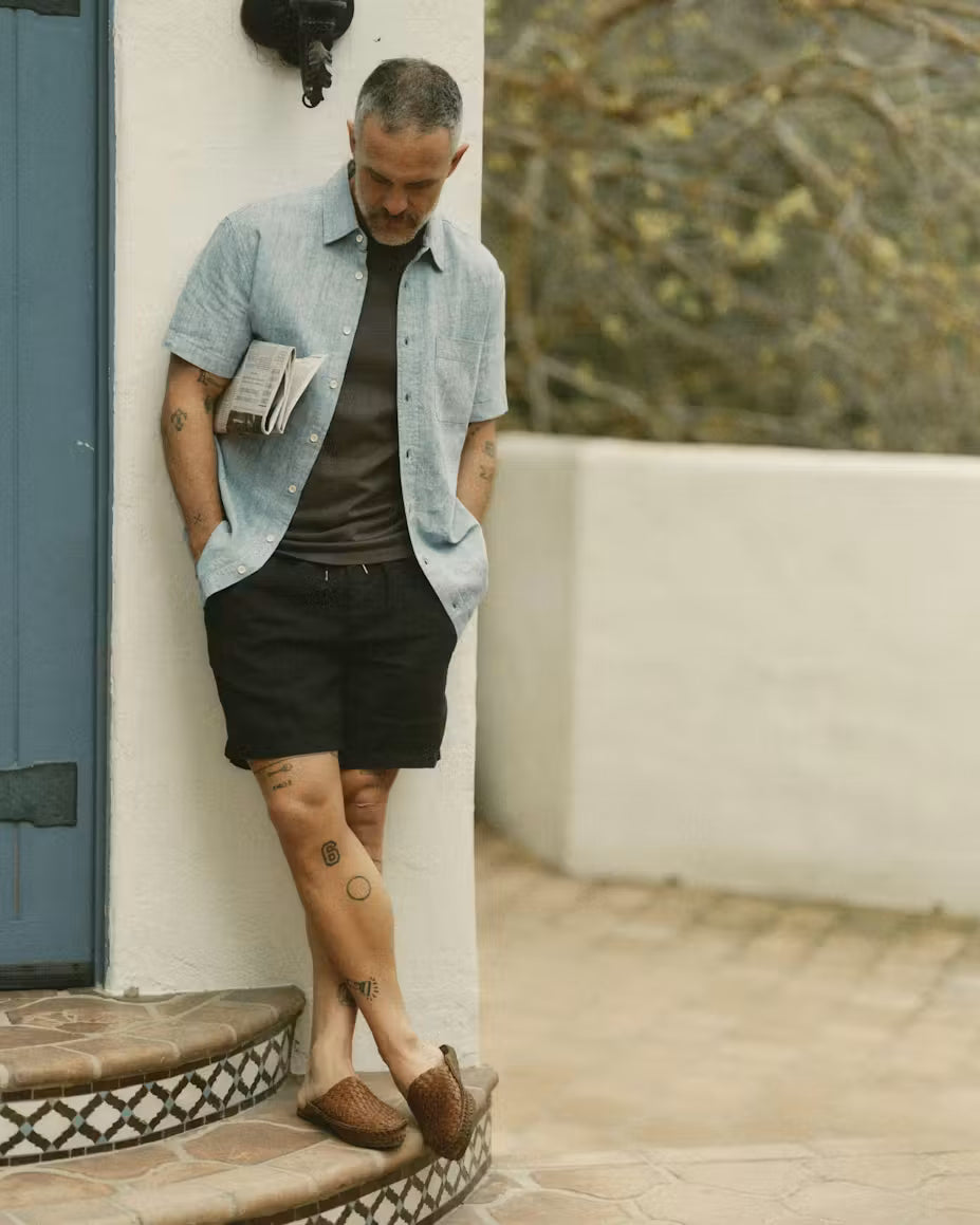 The Apré Short - Black Hemp