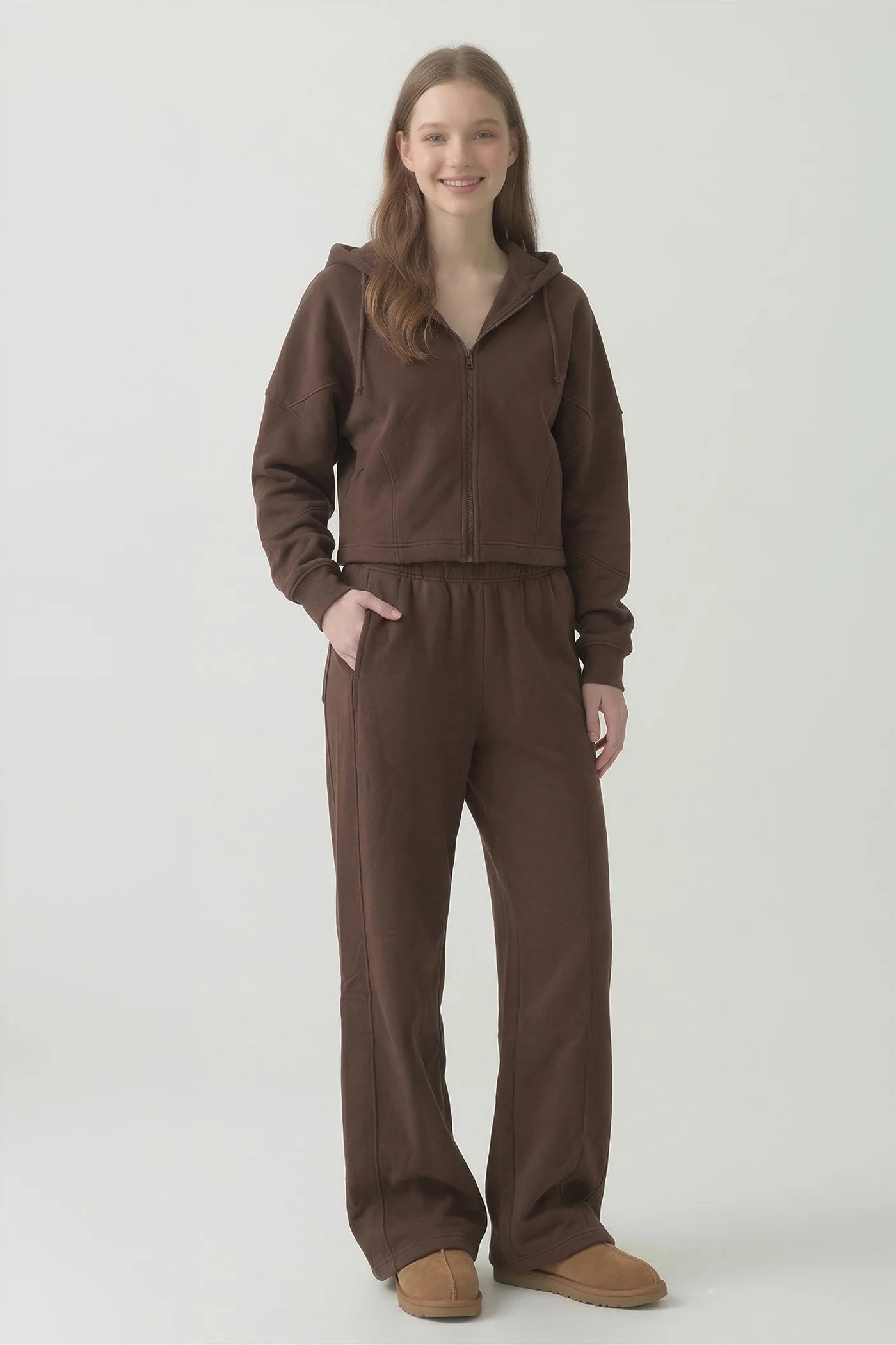 Georgia Cotton Terry Sweatpants