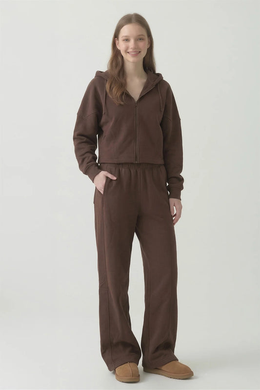 Georgia Cotton Terry Sweatpants