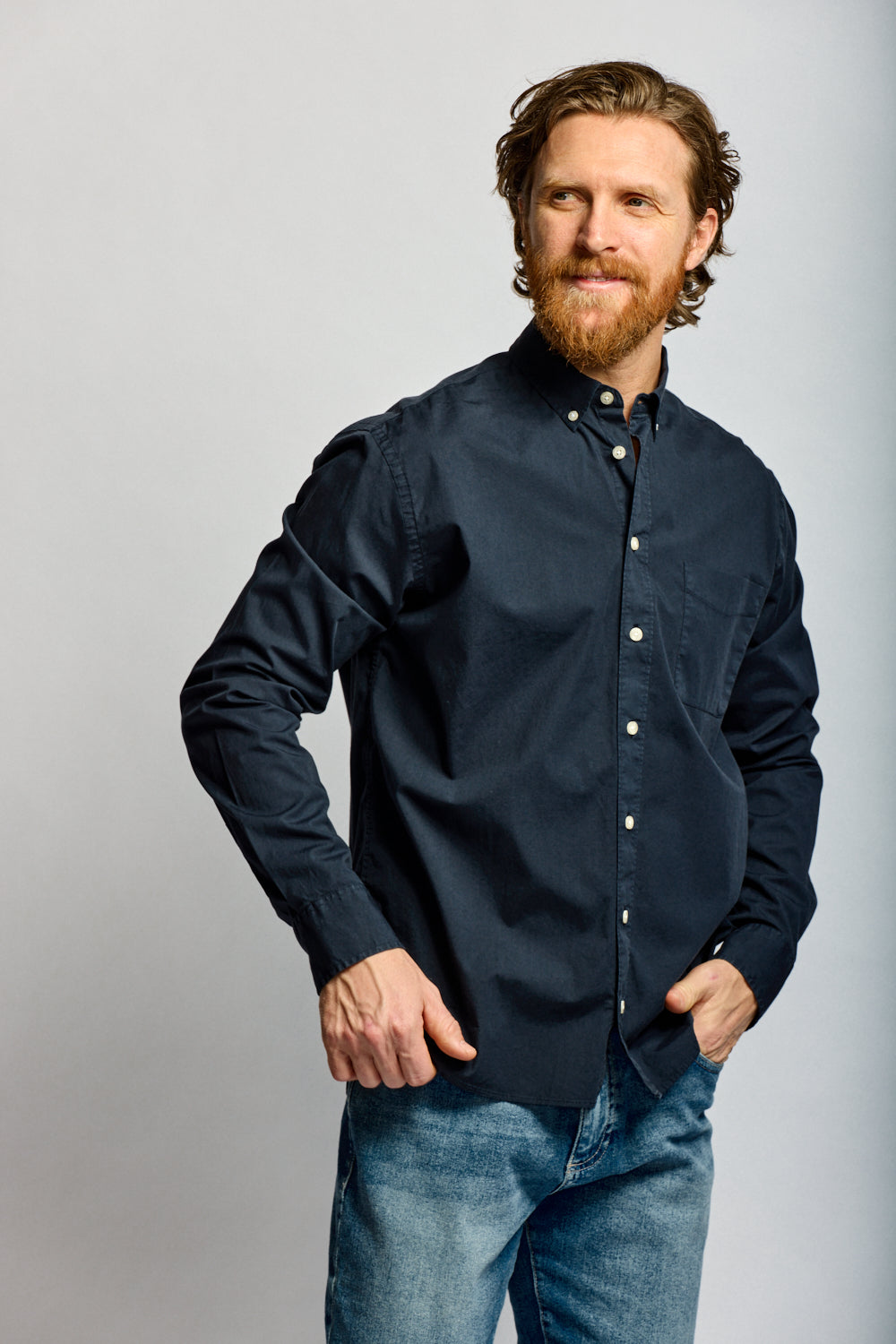 Easy Mondays — Stretch Poplin Shirt