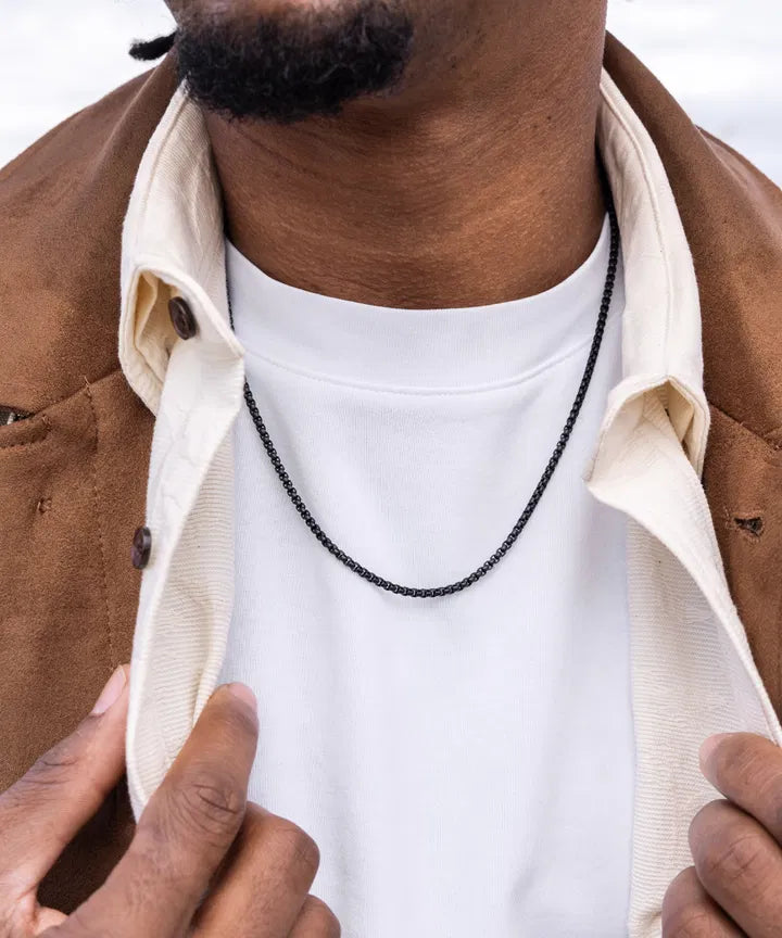 Pig & Hen - Boxchain Necklace