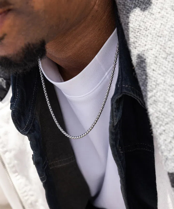 Pig & Hen - Boxchain Necklace