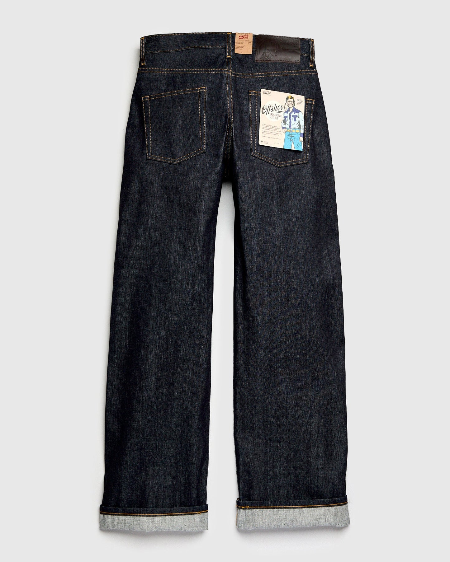 Naked and Famous - Strong Guy Offshoot Broken Twill