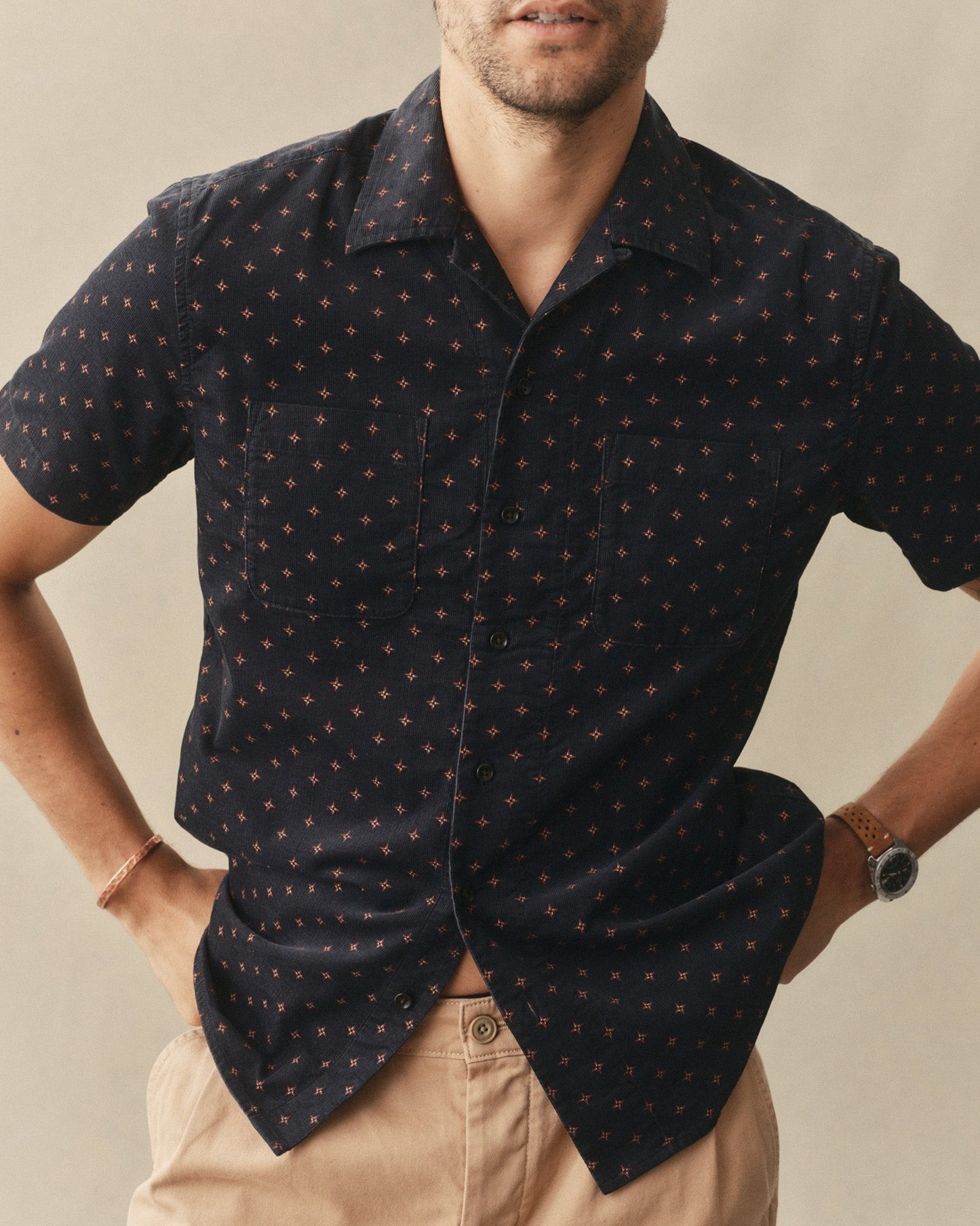 Taylor Stitch - Conrad shirt in navy pigeon.