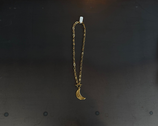 Gena Paige Designs - Essie Gold Moon Necklace