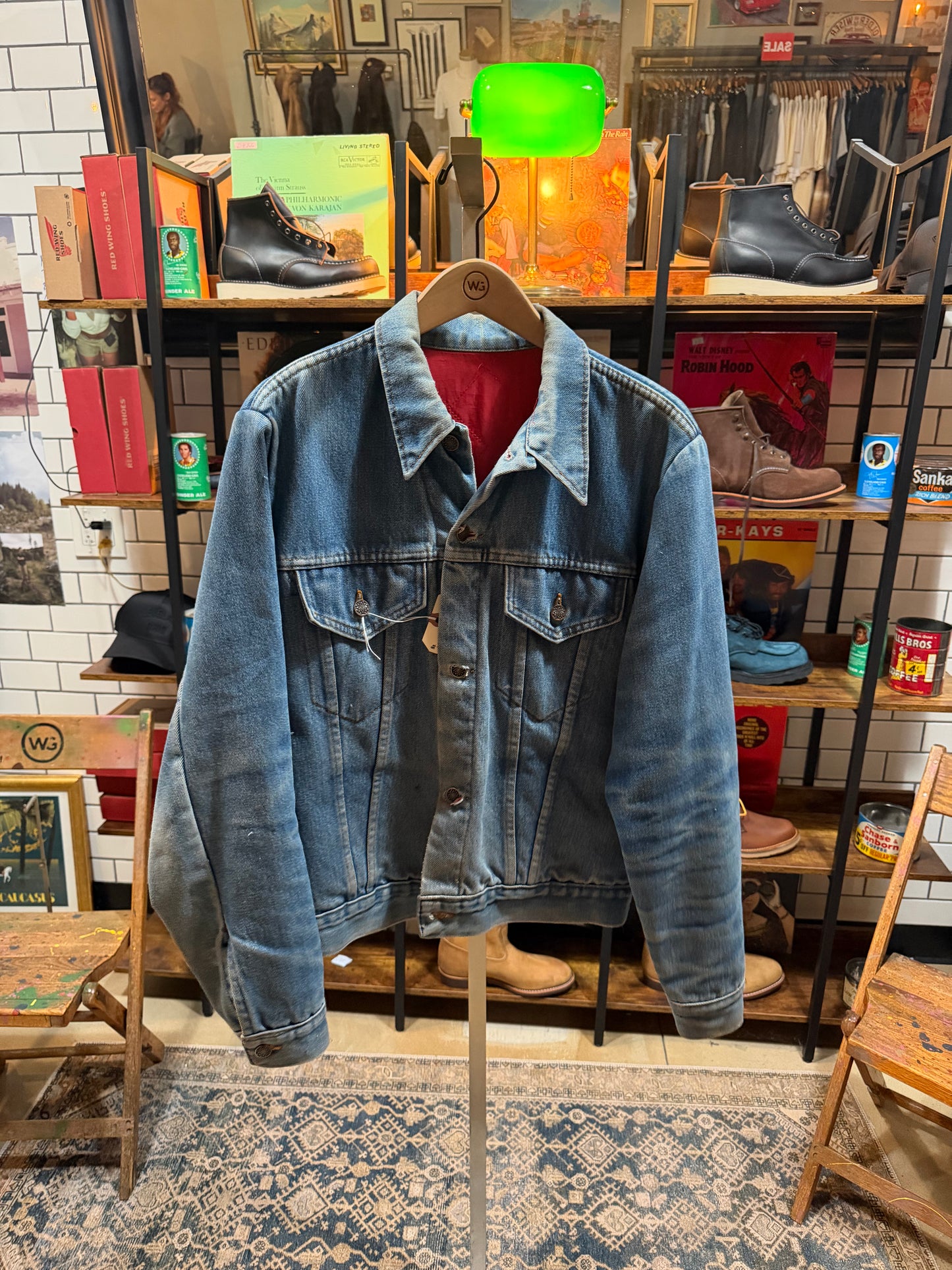 Late 1960s Sear's Sample Denim Trucker