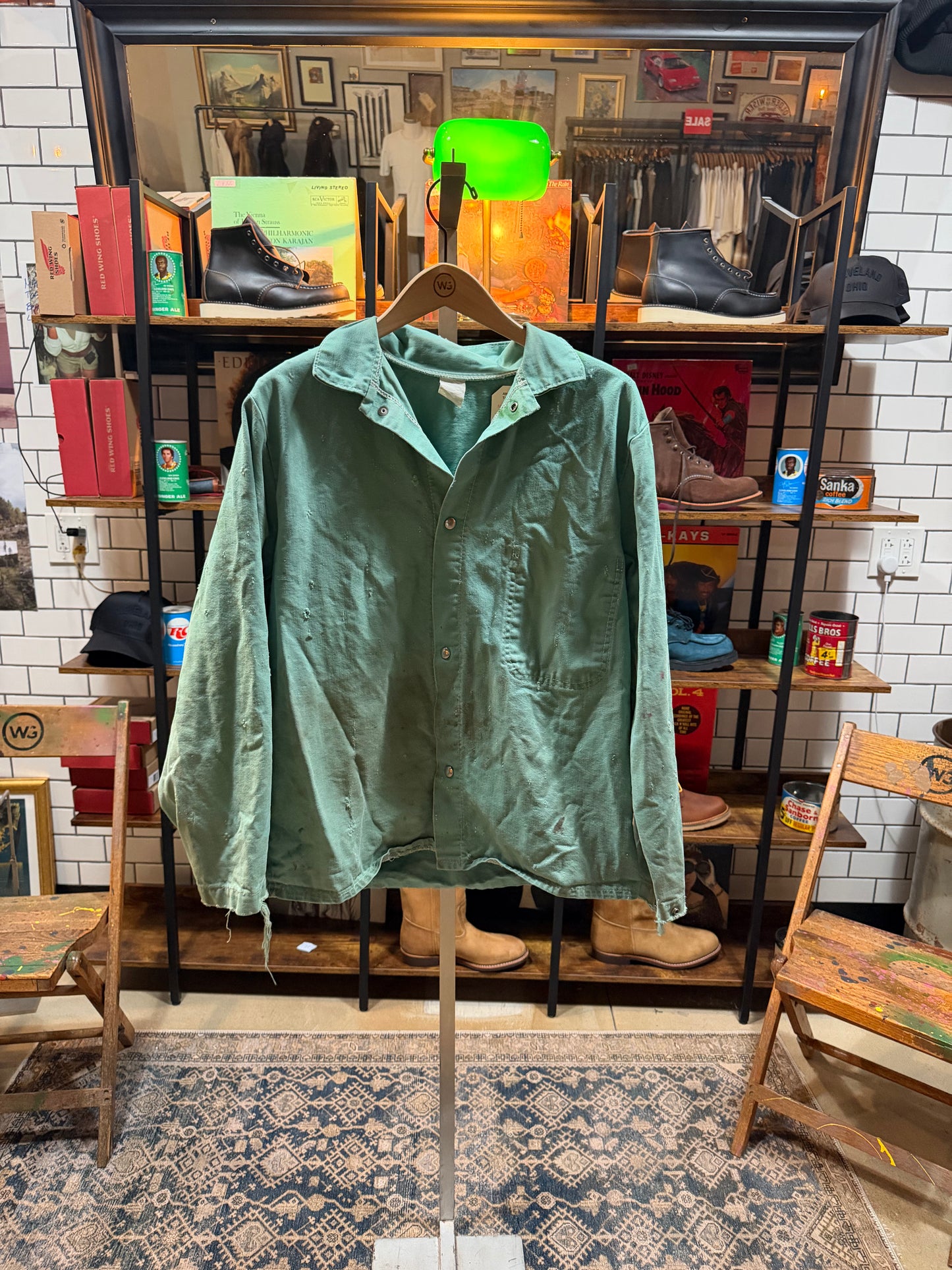 1980s Tattered Welding Jacket