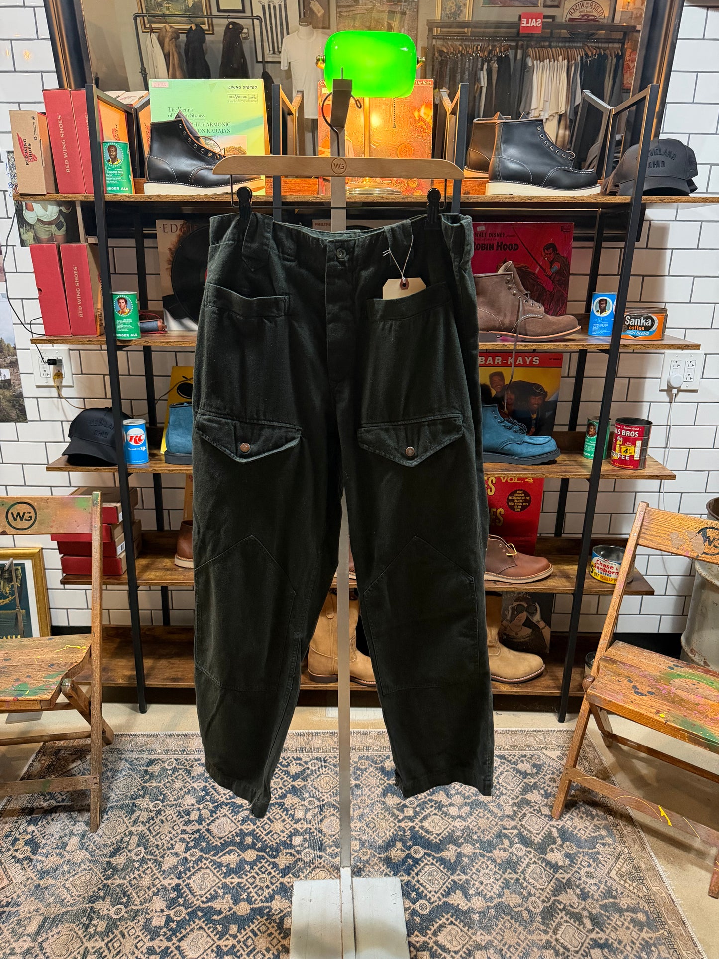 1960s/70s Swiss Tanker Pants 33/30