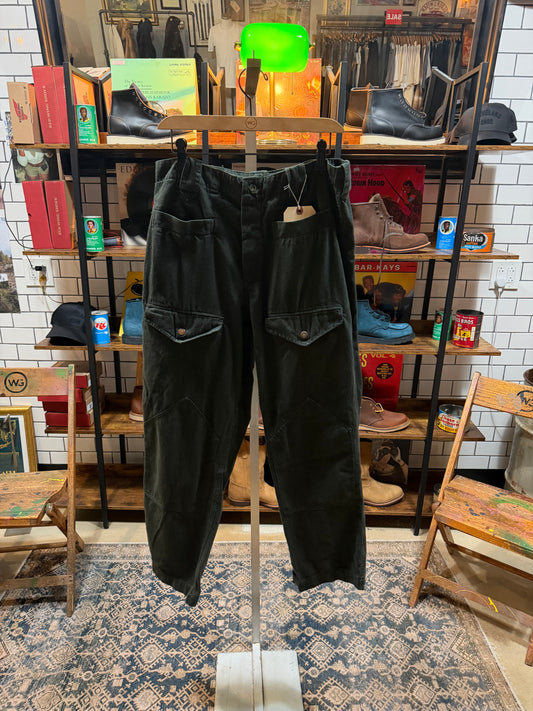 1960s/70s Swiss Tanker Pants 33/30