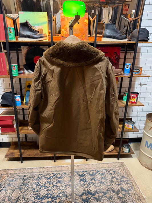 1970s Sherpa Lined Coat - 40