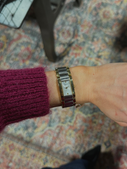 Whiskey Grade - Vintage Timex Bracelet Two-tone