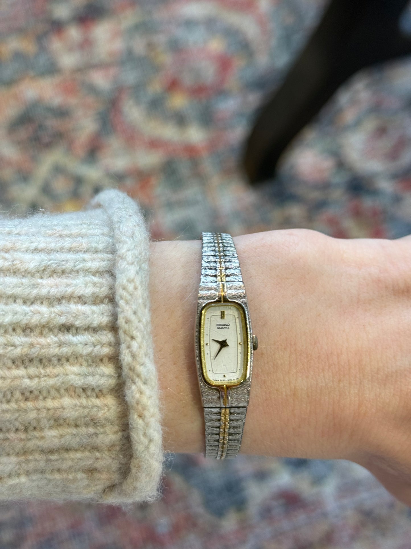 Whiskey Grade - Vintage Seiko Slim Two-tone