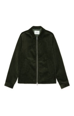 Les Deux — Corduroy Zipper Coach Jacket