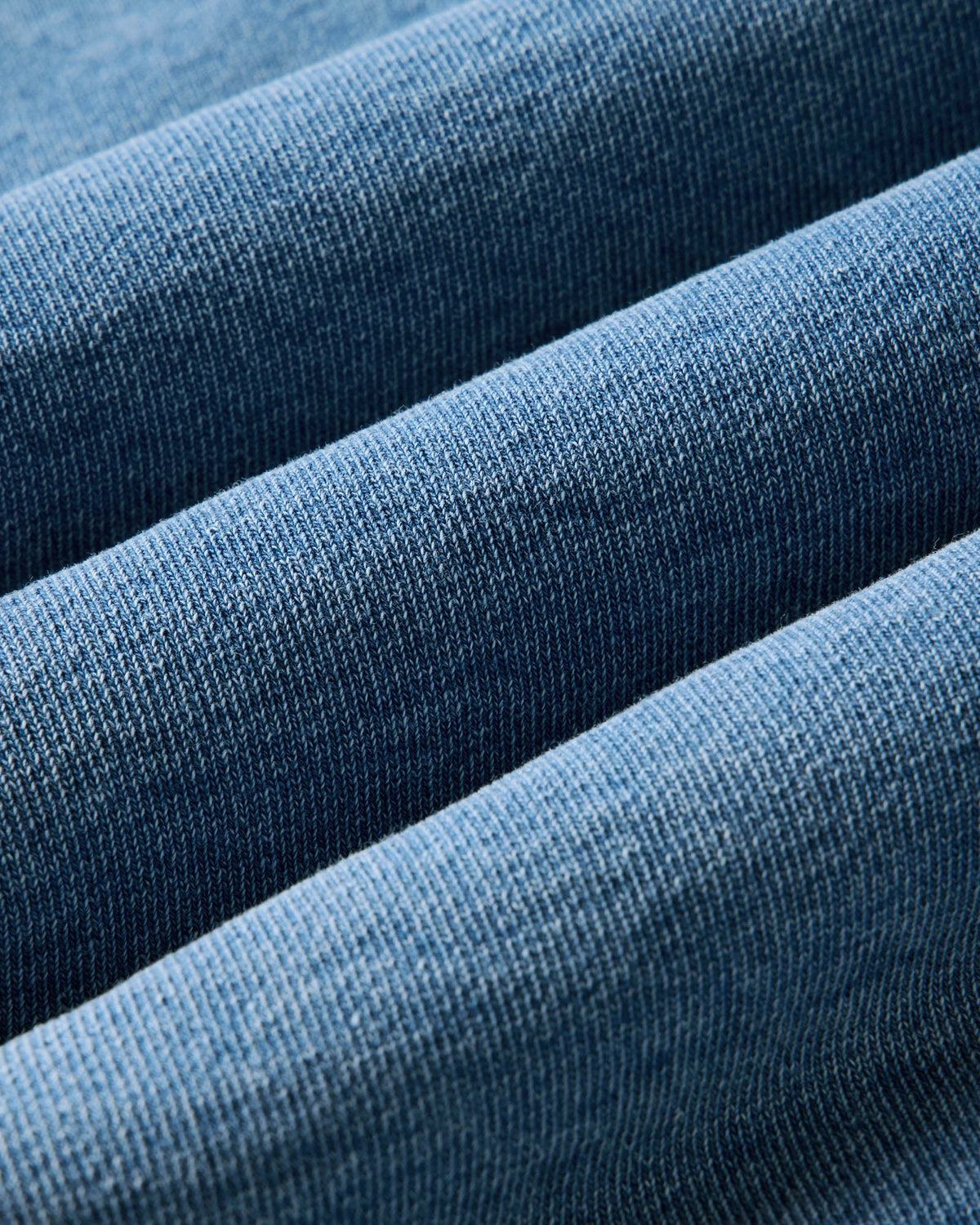 The Baja Pullover - Washed Indigo Terry