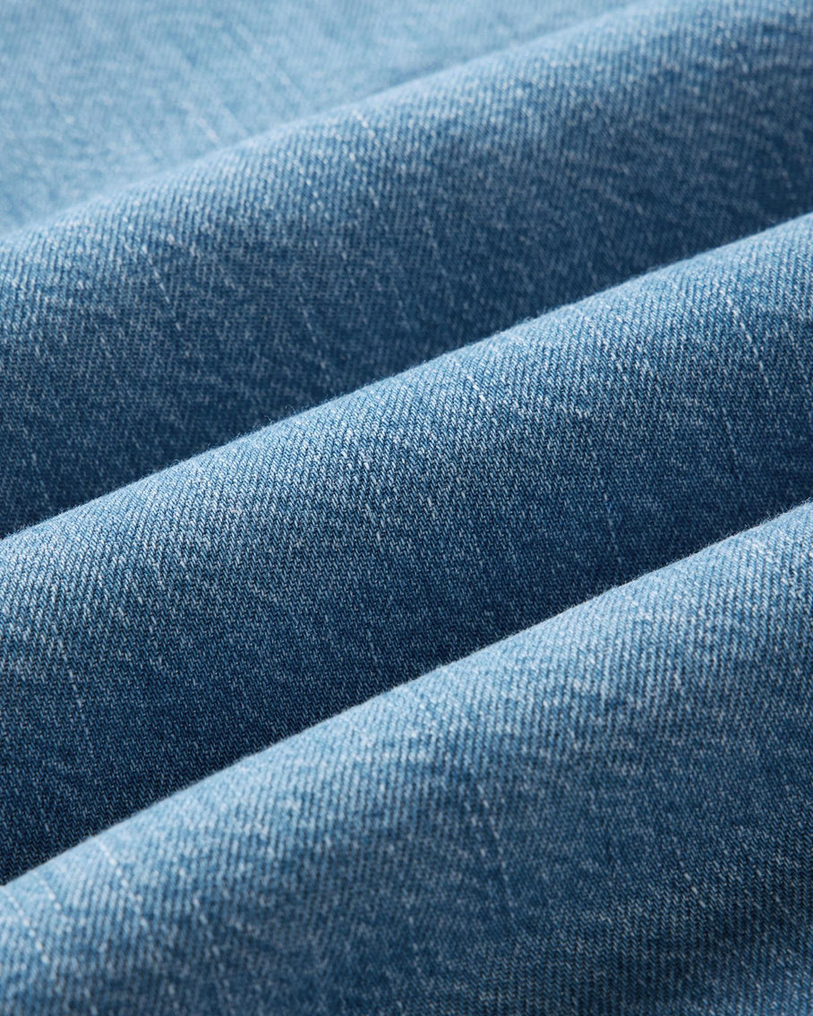 Taylor stitch - The Shore Shirt in Washed Indigo Twill