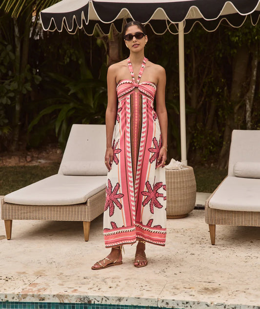 Marine Layer - Archive Canyon Halter Dress
