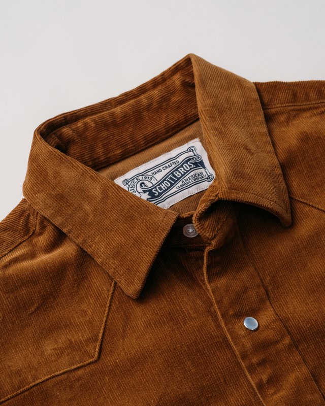 Schott NYC - Corduroy Western Shirt