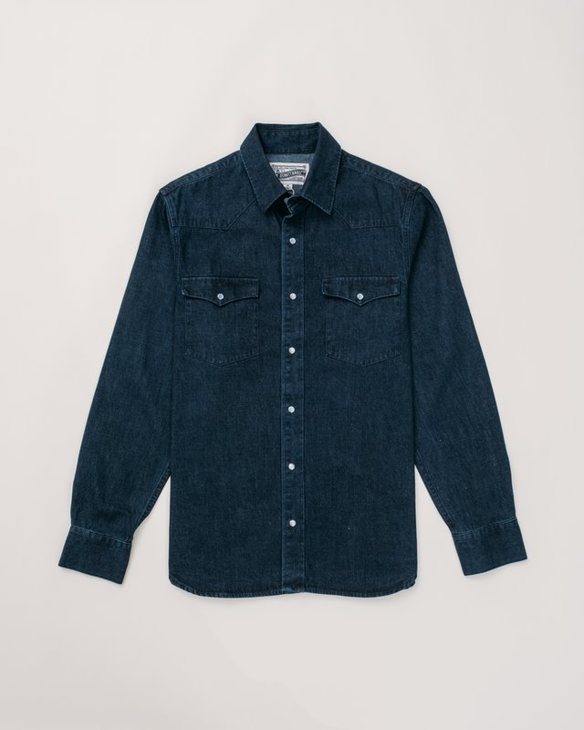 Schott NYC - Denim Western Shirt