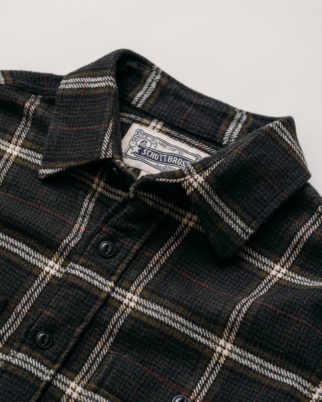 Schott NYC - Heavy Flannel Work Shirt