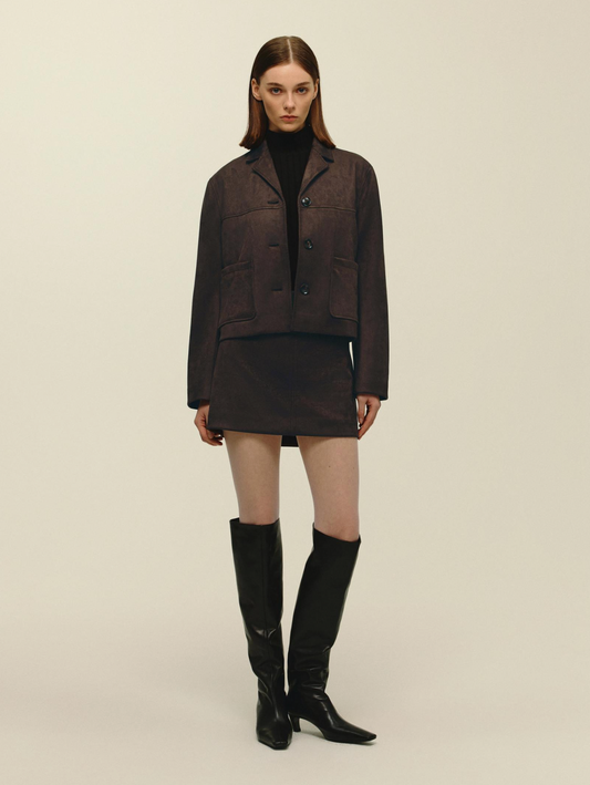 Elodie - Beau Suede Jacket