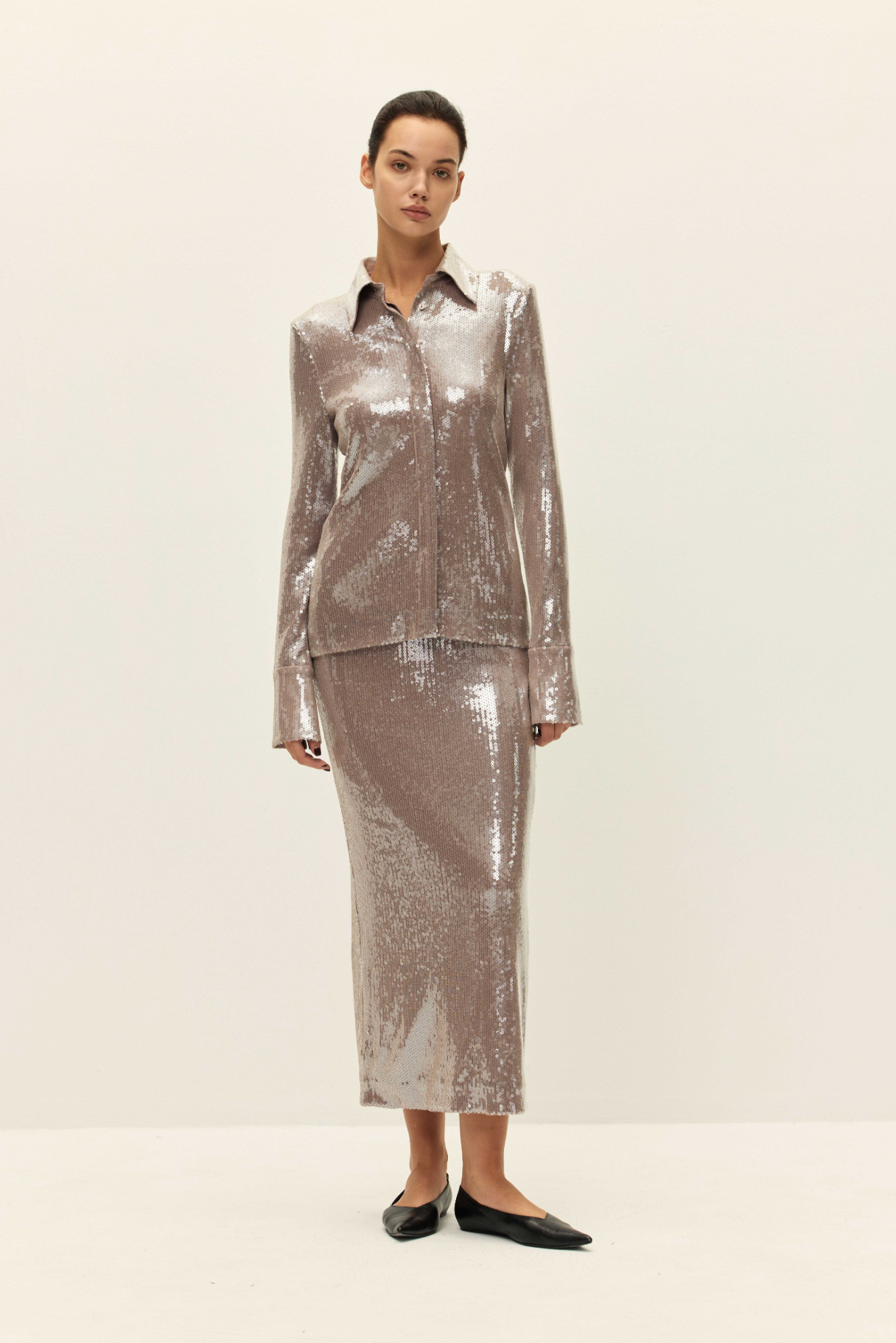 Elodie - Belinda Sequin Skirt