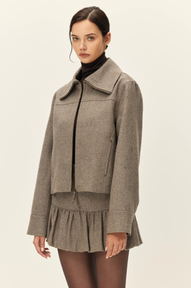 Beatrice Zip Front Jacket