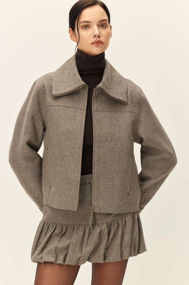 Beatrice Zip Front Jacket