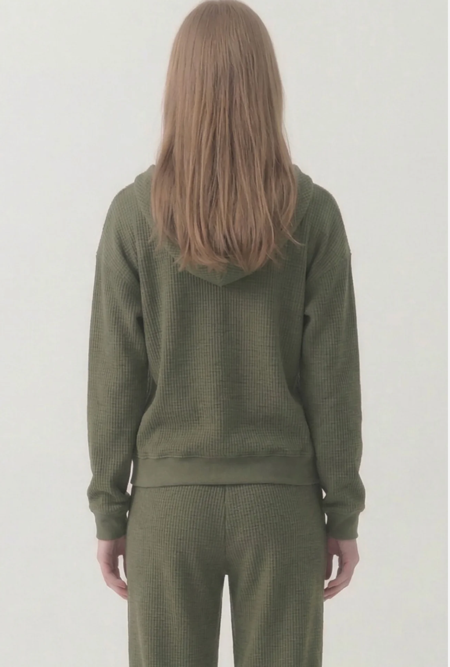 Ollie Waffle Zip-Up