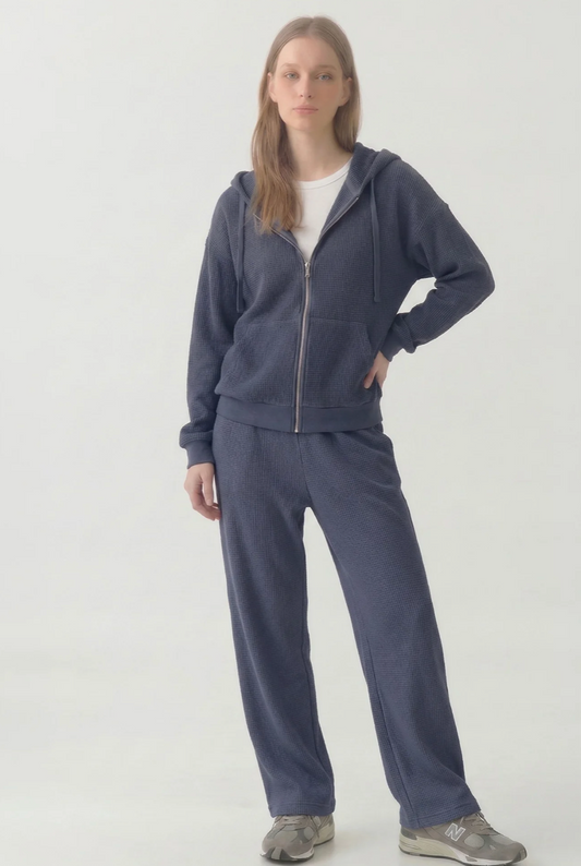 Ollie Waffle Zip-Up