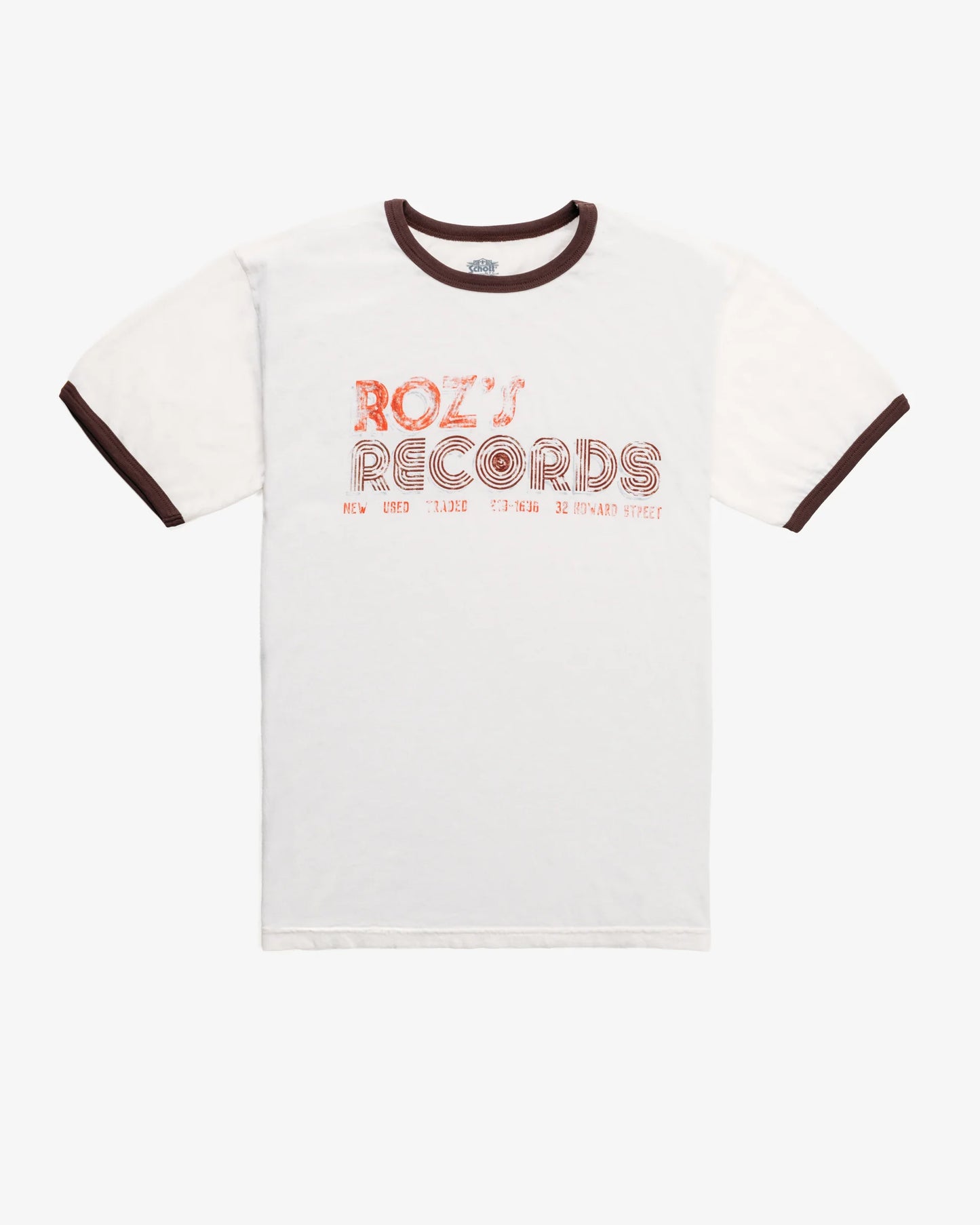 Schott NYC - Roz's Records Tee
