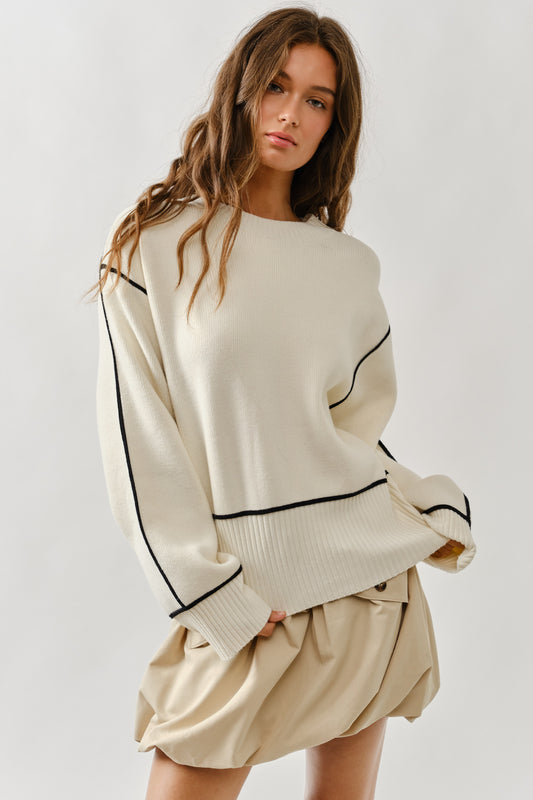 Ella Contrast Knit
