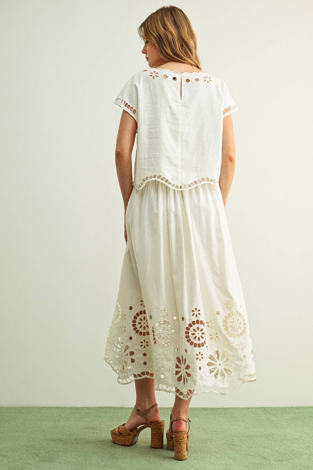Carolina Embroidered Skirt