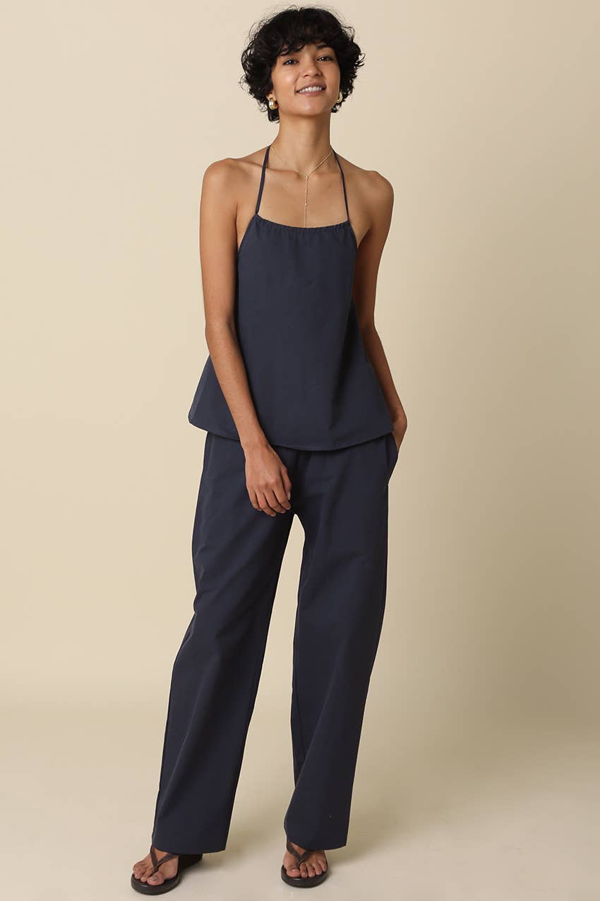 Kathy Cotton Drawstring Pants