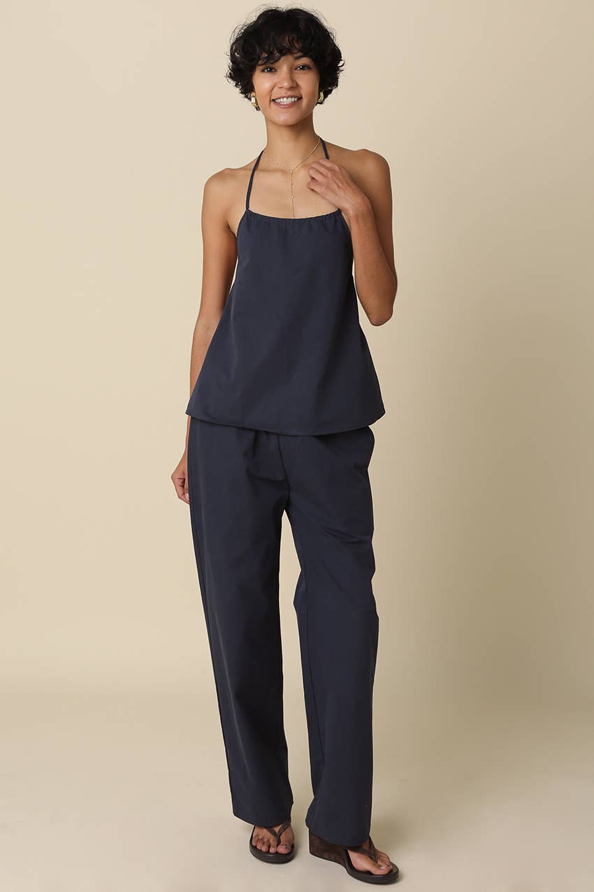 Kathy Cotton Drawstring Pants