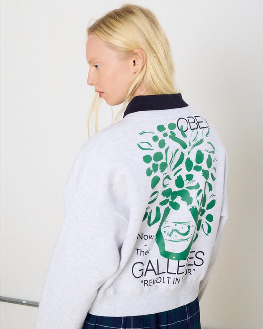 Galleries Cropped Crewneck